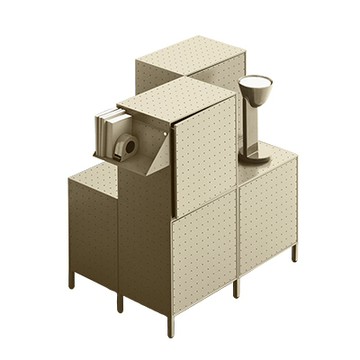 Center Center 模組收納櫃 G（米白）