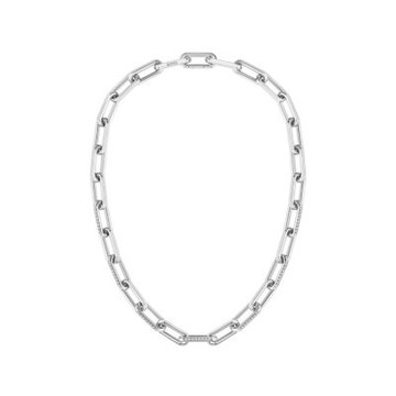 【BOSS】Halia 不鏽鋼環鑽項鍊-銀色 1580578