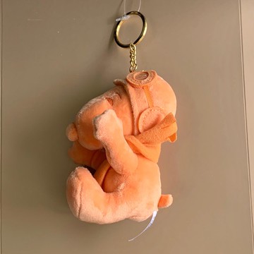 橘色 Snoopy 史努比鑰匙圈吊飾史奴比包包掛飾 iPhone橘