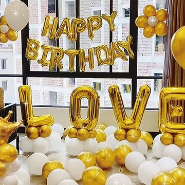 現貨～免等！多款浪漫生日佈置套組 #生日氣球#飯店佈置#房間佈置#浪漫氣球佈置#生日佈置#生日派對#浪漫生日氣球派對