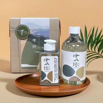 【森淨雙瓶組】檜木精油制菌洗手露禮盒 五星級飯店使用