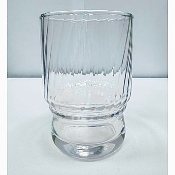 波浪紋 玻璃杯 汽水杯（全新）