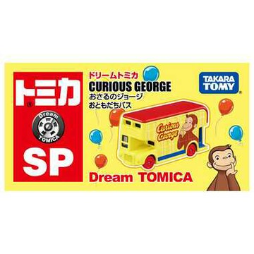 【震撼精品百貨】 TOMICA多美~Dream TOMICA SP 好奇猴喬治巴士*93410