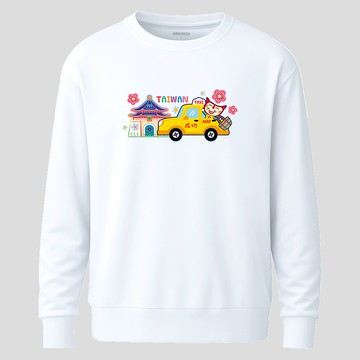 高彈力速乾長Tee｜男女共版｜彩虹文創｜計程車遊台灣 #R00020D020