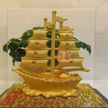 [協貿國際]   一帆風順帆船擺件