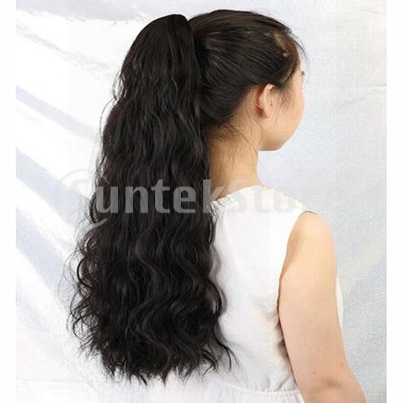 ポニーテール ウィッグ ストレート 巻き髪 ヘアエクステンション 毛延長 全3種選択でき 通販 Lineポイント最大0 5 Get Lineショッピング