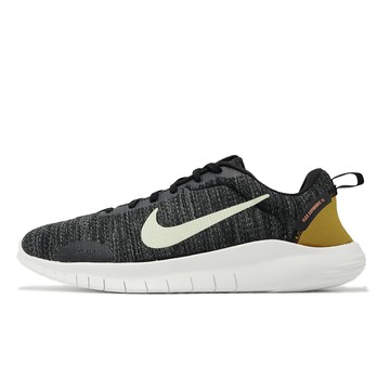 Nike 慢跑鞋 Flex Experience RN 12 男鞋 黑 土黃 緩震 路跑 環保材質 運動鞋 DV0740-002