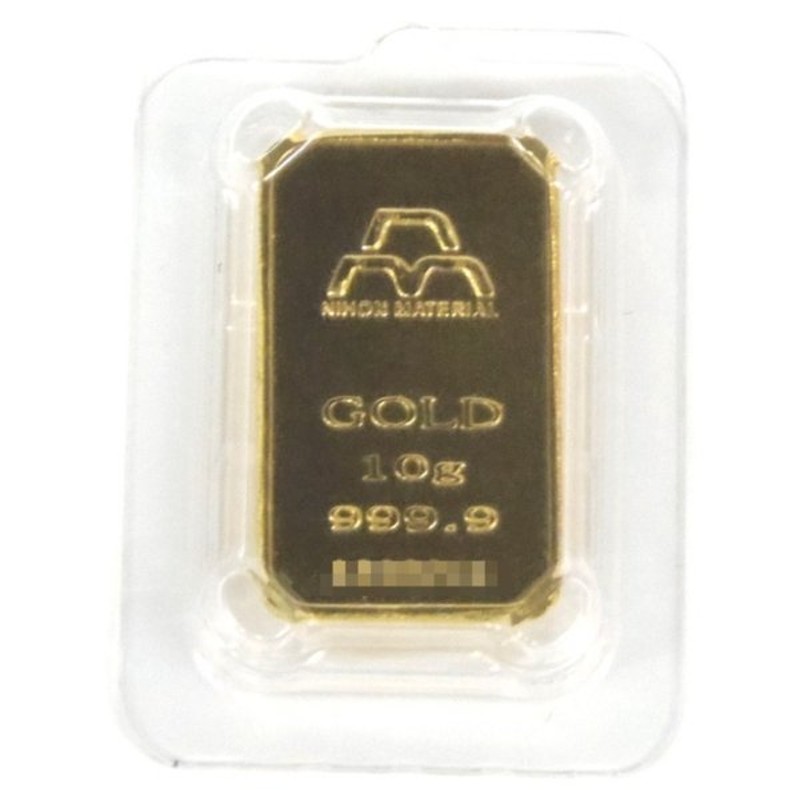 日本マテリアル 純金 24金 インゴット 10ｇ ゴールドバー Ingot 通販 Lineポイント最大1 0 Get Lineショッピング