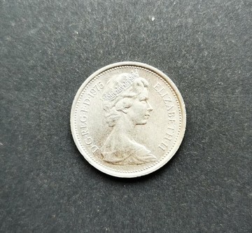 精品快銷 英國1975年5新便士鎳幣4858