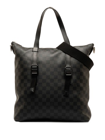 Louis Vuitton Pre-Owned - 2014 Skyline two-way bag - women - Canvas - One Size - Black