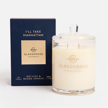 澳洲GLASSHOUSE 曼哈頓 香氛蠟燭 380g