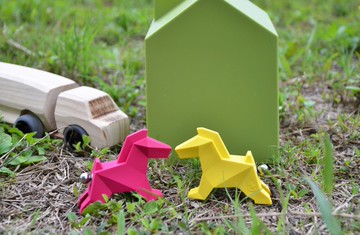 摺紙動物園ZOORIGAMI 馬！情人節限量組合（玫瑰紅＋黃）限量10組