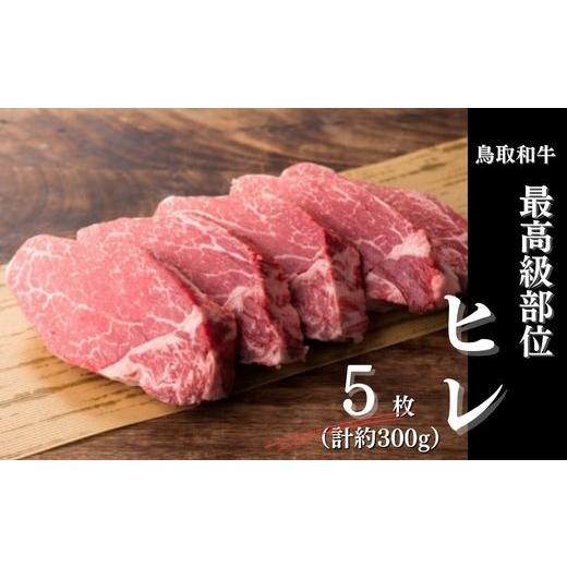 ふるさと納税 鳥取県 倉吉市 鳥取和牛 ヒレステーキ 5枚（合計400g） 国産 牛肉 ヒレ ステーキ 高級 霜降り