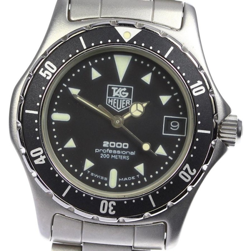 ☆美品【TAG HEUER】タグホイヤー 2000シリーズ デイト 973.013 