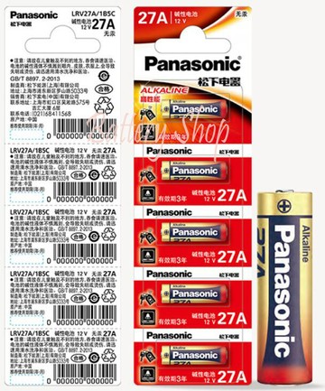 panasonic 12v鹼性電池 lr27a/a27/27a