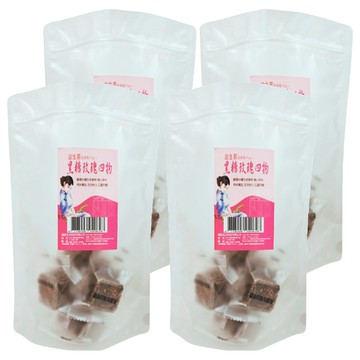 蔡薑君 益生菌黑糖玫瑰四物  250g  4袋
