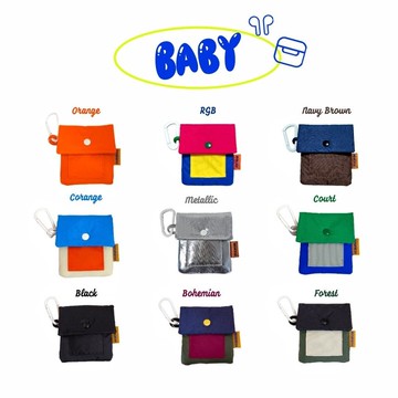 BABY TAB : 9 colors Airpods / Airpods pro Storage bag