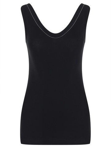 brunello cucinelli cotton tank top