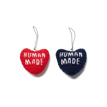 Human Made 針織磁吸 吊飾 深藍/紅色 HM28GD116
