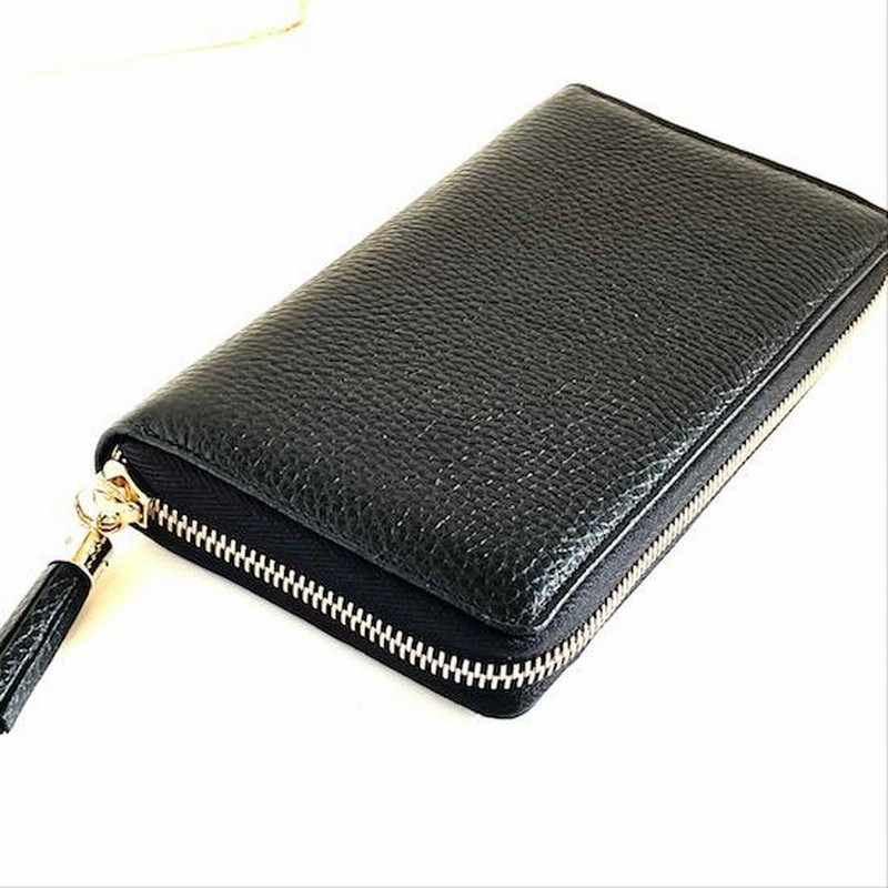 グッチ GUCCI ソーホー ラウンドジップ 長財布 ブラック【新品