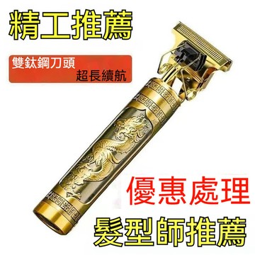 臺灣出貨👍高級理髮電推子充電式剃頭刀颳衚子油頭推剪多功能理髮器推刀全身德國精工andoi