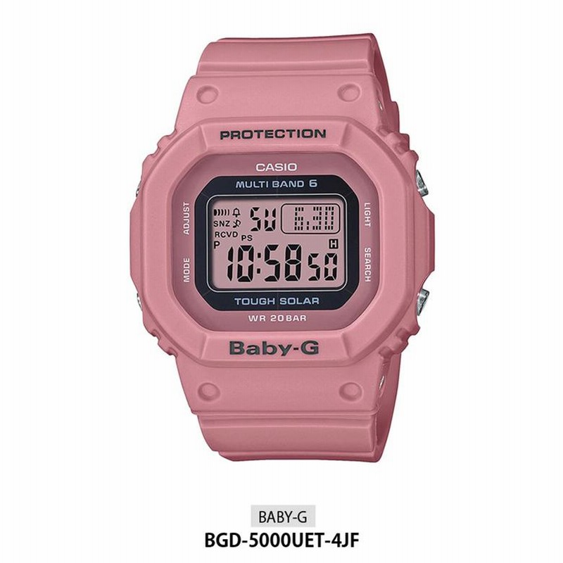 BABY-G レディース腕時計 電波ソーラー BGD-5000 CASIO カシオ 国内