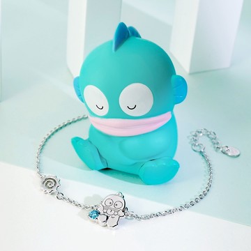 【STORY故事銀飾】Hangyodon經典系列-人魚漢頓晶鑽純銀手鍊