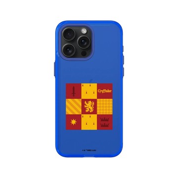 iPhone 15 Pro Max Clear 激光藍 - 哈利波特 Harry Potter - 學院盃系列：葛來分多