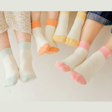 minihope抗菌除臭刺繡寬口短襪