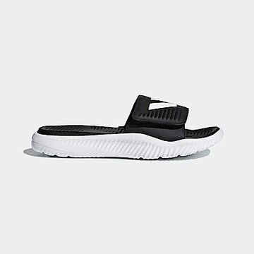 Adidas Alphabounce Slide BA8775 男鞋 運動 休閒 涼鞋 拖鞋 愛迪達 黑白