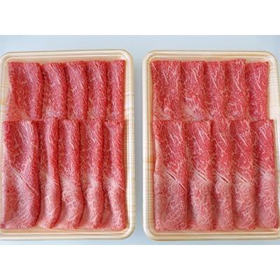 ふるさと納税 大野町 A5等級飛騨牛赤身肉すき焼き・しゃぶしゃぶ用1kg　モモ又はカタ肉