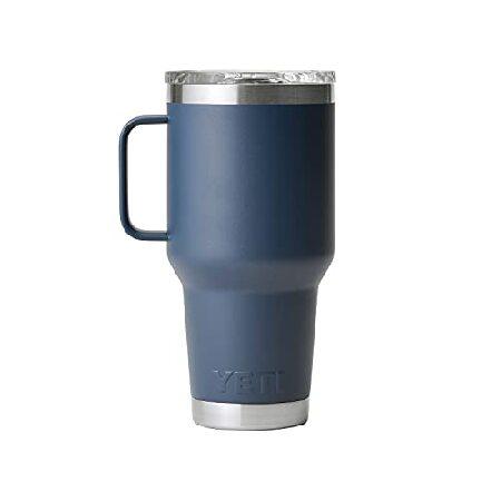 YETI Rambler oz Travel Mug, Stainless Steel, Vacuum Insulated with Stronghold Lid, Navy