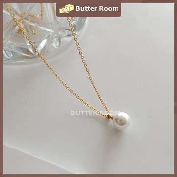 Butter Room 🧈 S925純銀項鍊 珍珠圓舞曲 （金/銀） 台灣出貨 頸鏈 鎖骨鏈 珍珠項鍊 氣質 純銀項鍊
