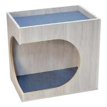 LiFArt MIT寵物組合櫃-左開口(純白橡木色) 42Wx28.2Dx40Hcm  42cm