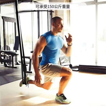 多功能便攜式懸掛拉力帶 瑜伽健身懸掛式訓練帶便攜門上訓練批發