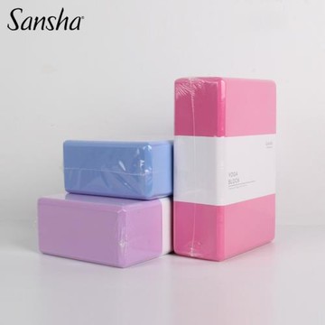 Sansha 瑜伽磚女舞蹈練功輔助用品高密度磚塊兒童跳舞專用泡沫磚