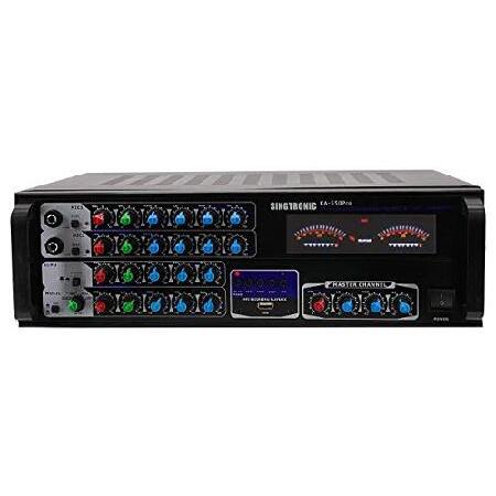 SINGTRONIC KA-550Pro Professional 1500W Mixing Amplifier Karaoke, Built In Voice Recording Function, Bluetooth Function (Connect to Smart Devices to S