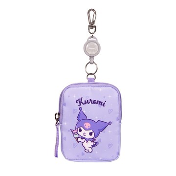 【IMPACT】怡寶 | 酷洛米Kuromi-票卡零錢包-粉紫