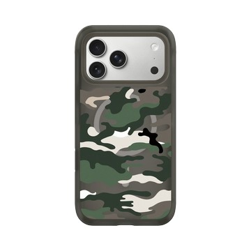 iPhone 17 Pro Max AirX 本質黑 - Camouflage / 迷彩 - 復古迷彩