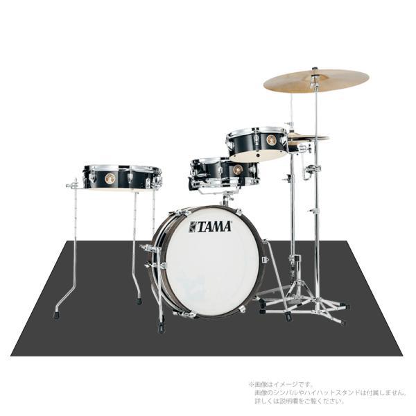 TAMA(タマ) Club-JAM Pancake Kit LJK48P-HBK マット付き クラブジャム ドラムセット