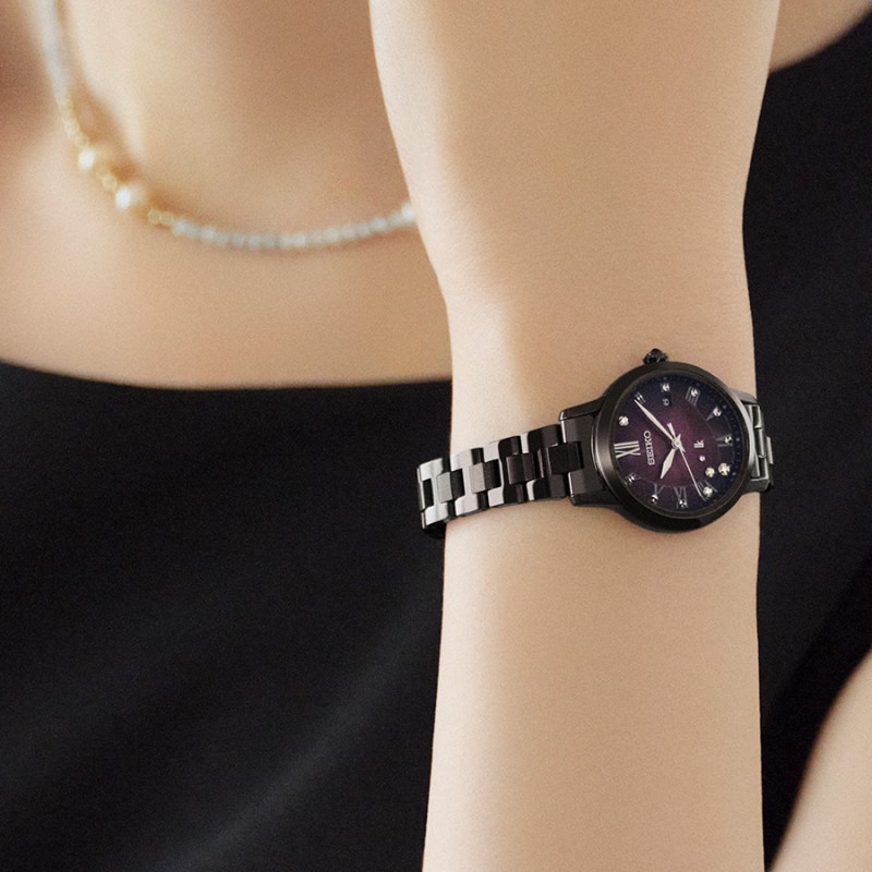 《美品》SEIKO Lukia 腕時計 ブラック レディース シンプル w出品物一覧はこちらbyAC