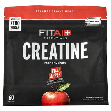 FITAID, Essentials，肌酸，富士蘋果味，13.1 盎司（372 克）