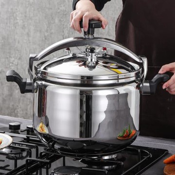 金梅防爆壓力鍋304不銹鋼高壓鍋商用超大容量餐廳燃氣電磁爐通用