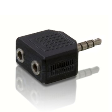 PHILIPS SWA2551W/10 一分二 3.5mm 立體耳機分接頭