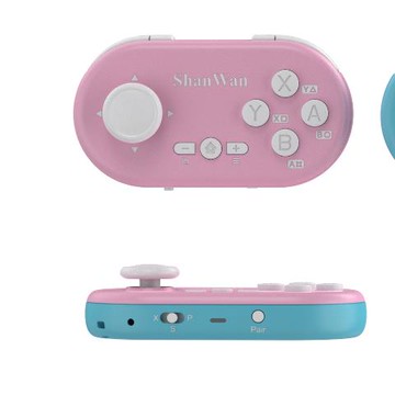 山彎Q36XSPpro迷你游戲手柄定制霍爾搖桿PC安卓NSPS4IOS藍牙便攜【Snowbelle優選】