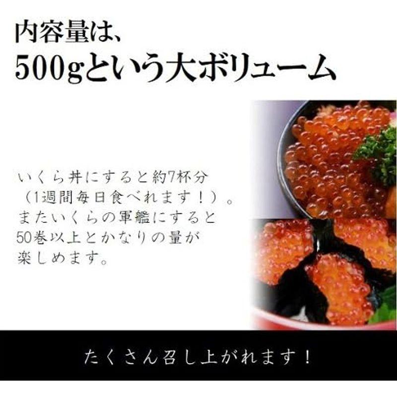 お歳暮 ギフト 醤油漬けいくら イクラ 500g 築地直送 築地の目利きが選ぶ逸品 化粧箱入り お中元 御中元醤油漬けイクラ５００ｇ