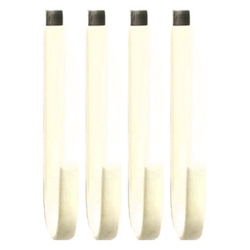 門後掛勾 強力承重 採用優選金屬製成 單勾/雙勾  白色  4個