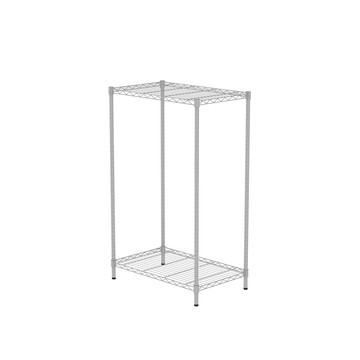 特力屋 烤漆二層架寬75*深46*高120公分(白)