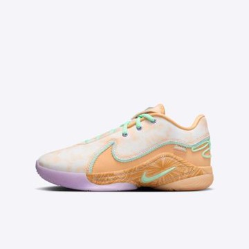 Nike LeBron XXII GS [HV8615-200] 大童 籃球鞋 運動鞋 緩震 穩定 支撐 橘黃 紫