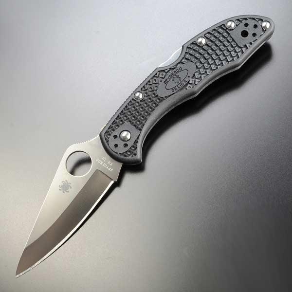 SPYDERCO 折りたたみナイフ デリカ4 DELICA4 Spyderco 折り畳みフォルダー フォールディングホールディング フォールディングナイフ 折り畳みナイフ 折り畳み式ナイフ 折りたたみ式ナイフ C11PBK